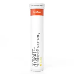 Hydrate+ 20 pezsgőtabletta - GymBeam - 