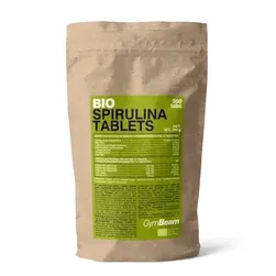 Spirulina organică 500 mg - 500 comprimat - GymBeam