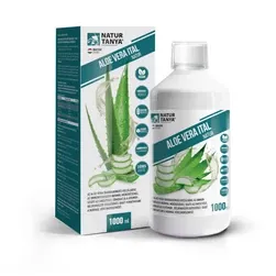 Aloe vera ital Natur független, akkreditált laborral igazolt acemannán tartalommal - 1000 ml - Natur Tanya - 