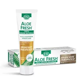 Aloe Fresh White smile pastă de dinți - Compatibilă homeopat - 100 ml - ESI