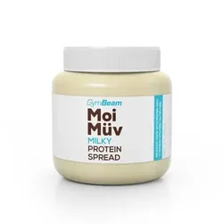 MoiMüv krem proteinowy 400 g - mleko - GymBeam