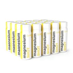 Magnesium Shot - 20 x 60 ml - citrom - GymBeam - 
