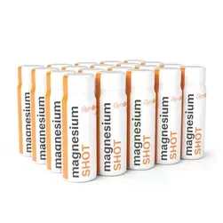 Magnesium Shot - 20 x 60 ml - narancs - GymBeam - 