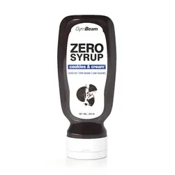 Sirop ZERO Cookies &amp; Cream - 320 ml - GymBeam