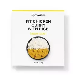 FIT RTE Currys csirke rizzsel - 420 g - GymBeam - 