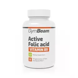 Active Folic Acid (B9-vitamin) - 60 kapszula - GymBeam - 