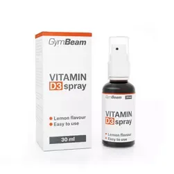 D3-vitamin spray - 30 ml - citrom - GymBeam - 