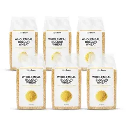 Teljes kiőrlésű bulgur - 6 x 500 g - GymBeam - 