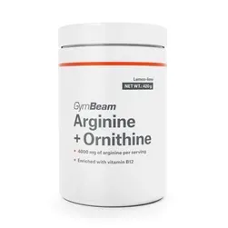 Arginin + Ornitin citrom-lime - 420 g - GymBeam - 