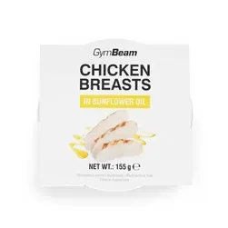 Csirkemell napraforgóolajban - 155 g - GymBeam - 