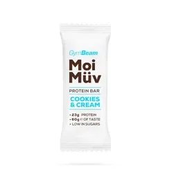 Baton proteinowy MoiMüv - 60 g - ciastko z kremem - GymBeam