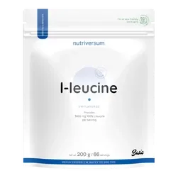 L-Leucine Powder - 200 g - Nutriversum - 