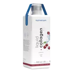 Collagen liquid Sugar Free - 500 ml - cseresznye - Nutriversum