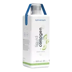 Collagen liquid Sugar Free - 500 ml - zöld alma - Nutriversum