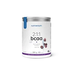 2:1:1 BCAA fără zahăr - 360 g - struguri albaștri - Nutriversum