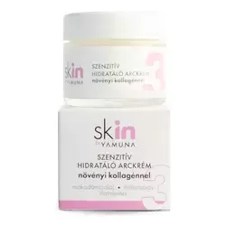 skIN by Yamuna szenzitív hidratáló arckrém növényi kollagénnel 50 ml