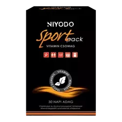 SPORT pack - Vitamincsomag - NIYODO - jobb teljesítmény és nagyobb terhelhetőség