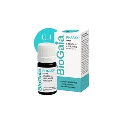 BioGaia PHARAX, étrend-kiegészítő csepp a TOROK és a SZÁJÜREG élőflórájával, 6 hónapos kortól - 