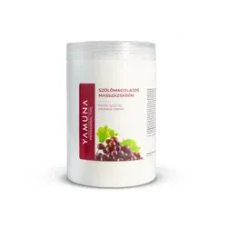 Szőlőmagolajos masszázskrém 1000ml - színezék-, parabén- és paraffin mentes