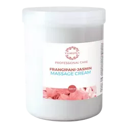 Frangipáni-jázmin illatú zsíros masszázskrém - 1000ml - színezék-, parabén- és paraffin mentes