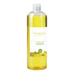 Gyömbér-lime növényi alapú masszázsolaj - 1000ml - színezék-, parabén- és paraffin mentes