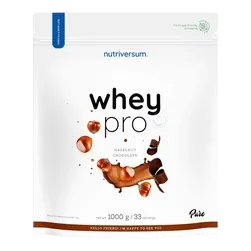 Whey PRO - 1000 g - alune - ciocolată - Nutriversum