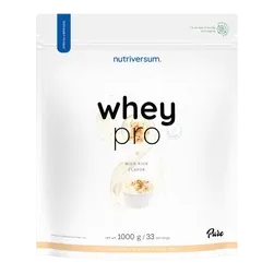Whey PRO - 1000 g - jagody mleczne - Nutriversum