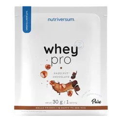Whey PRO - 30 g - alune-ciocolată - Nutriversum