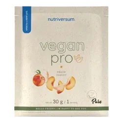 Vegan Pro - 30 g - iaurt cu piersici - Nutriversum