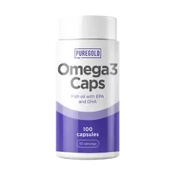 Omega 3 halolaj - 100 kapszula - PureGold - 