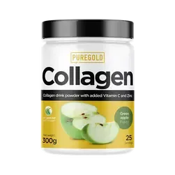 Collagen Marha kollagén italpor - Zöldalma - 300g - PureGold