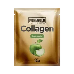 Colagen Beef colagen băutură pulbere - Măr verde - 12g - PureGold