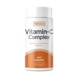 C-Complex C-vitamin növényi kivonatokkal - 100 kapszula - PureGold - 