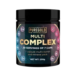 Multi Complex vitamin, ásványi anyag, nyomelem - 30 pack - PureGold
