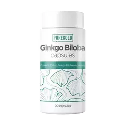 Ginkgo Biloba étrend-kiegészítő formula - 90 kapszula - PureGold - 