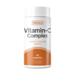 C-Complex C-vitamin növényi kivonatokkal - 45 kapszula - PureGold - 
