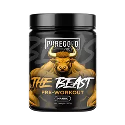 The Beast - edzés előtti energizáló - 300g - mangó - PureGold - 