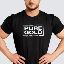 Férfi Pure Gold Logo Black - L - 