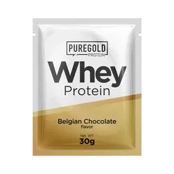 Whey Protein fehérjepor - 30 g - PureGold - belga csokoládé - 