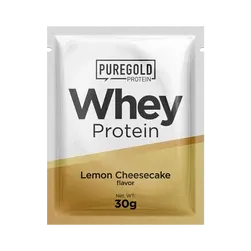 Whey Protein fehérjepor - 30 g - PureGold - citromos sajttorta - 