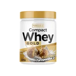 Compact Whey Gold fehérjepor 224 g - klasszikus túrógombóc - PureGold - 