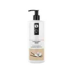Hidratáló kézkrém és testápoló - Vanília és Jázmin - 500ml - Sara Beauty Spa