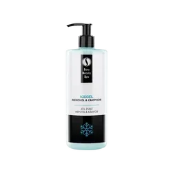 Gel de gheață relaxant pentru mușchi - Mentol și camfor - 500ml - Sara Beauty Spa