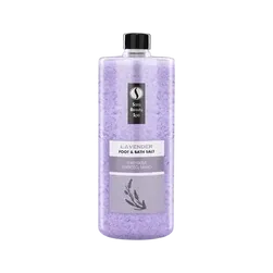 Relaxáló Fürdősó és Lábáztató Só - Levendula - 1320g - Sara Beauty Spa - 