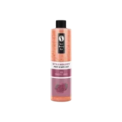 Frissítő Fürdősó és Lábáztató Só - Eper - 330g - Sara Beauty Spa - 