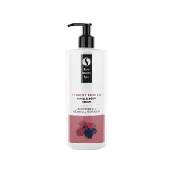 Nawilżający krem do rąk i balsam do ciała - Owoce leśne - 500ml - Sara Beauty Spa