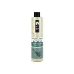 Izomlazító fürdősó és lábáztató só - Rozmaring és Wintergreen - 330g - Sara Beauty Spa