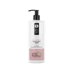 Nawilżający kolagenowy krem do rąk i ciała - Macaron - 500ml - Sara Beauty Spa