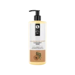 Körömvirág bőrpuhító kézkrém és testápoló mézzel - 500ml - Sara Beauty Spa