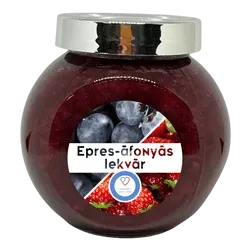 Epres-áfonyás lekvár - xilittel - 190 ml - Tündérnektár - 